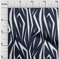 thumbnail image 1 of oneOone Georgette Viscose Dark Navy Blue Fabric Skins Animal Sewing Fabric By The Yard Printed Diy Clothing Sewing Supplies 42 Inch Wide, 1 of 4