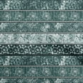 thumbnail image 1 of oneOone Georgette Viscose Dark Teal Green Fabric Aaian Batik Dress Material Fabric Print Fabric By The Yard 42 Inch Wide, 1 of 4