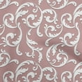 thumbnail image 1 of oneOone Georgette Viscose Dusty Pink Fabric Asian Baroque Sewing Fabric By The Yard Printed Diy Clothing Sewing Supplies 42 Inch Wide, 1 of 4