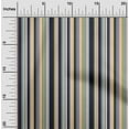 thumbnail image 1 of oneOone Georgette Viscose Fabric Bayadere Stripe Print Sewing Fabric BTY 42 Inch Wide, 1 of 4