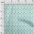 thumbnail image 1 of oneOone Georgette Viscose Fabric Dachshund Dog Print Fabric BTY 42 Inch Wide, 1 of 4