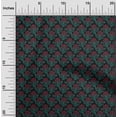 thumbnail image 1 of oneOone Georgette Viscose Fabric Leaves & Floral Block Print Sewing Fabric BTY 42 Inch Wide, 1 of 4
