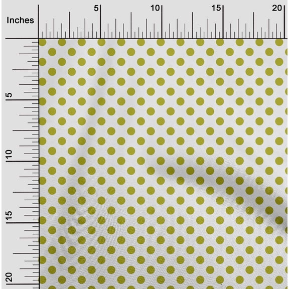 oneOone Georgette Viscose Fabric Polka Dots Fabric Prints By Yard 42 Inch Wide