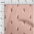 thumbnail image 1 of oneOone Georgette Viscose Fabric Stripe & Floral Artistic Print Fabric By Yard 42 Inch Wide, 1 of 4