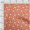 thumbnail image 1 of oneOone Georgette Viscose Fabric Triangle Geometric Print Fabric BTY 42 Inch Wide, 1 of 4