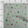 thumbnail image 1 of oneOone Georgette Viscose Fabric Watermelon Fruit Decor Fabric Printed BTY 42 Inch Wide, 1 of 4