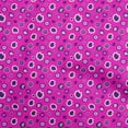 thumbnail image 1 of oneOone Georgette Viscose Fuschia Pink Fabric Asian Retro Floral Craft Projects Decor Fabric Printed By The Yard 42 Inch Wide, 1 of 4