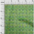 thumbnail image 1 of oneOone Georgette Viscose Green Fabric Batik Dress Material Fabric Print Fabric By The Yard 42 Inch Wide - AY, 1 of 4