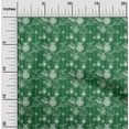thumbnail image 1 of oneOone Georgette Viscose Green Fabric Merry Christmas Dress Material Fabric Print Fabric By The Yard 42 Inch Wide-5M8, 1 of 4