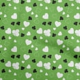 thumbnail image 1 of oneOone Georgette Viscose Green Fabric Poker Card Sewing Material Print Fabric By The Yard 42 Inch Wide, 1 of 4