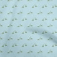 thumbnail image 1 of oneOone Georgette Viscose Light Blue Fabric Kids Dino Craft Projects Decor Fabric Printed By The Yard 42 Inch Wide, 1 of 4