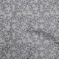 thumbnail image 1 of oneOone Georgette Viscose Light Gray Fabric Asian Leaf Block Sewing Craft Projects Fabric Prints By Yard 42 Inch Wide, 1 of 4