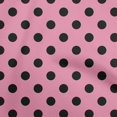 thumbnail image 1 of oneOone Georgette Viscose Light Pink Fabric Dots Sewing Craft Projects Fabric Prints By Yard 42 Inch Wide-QL, 1 of 6