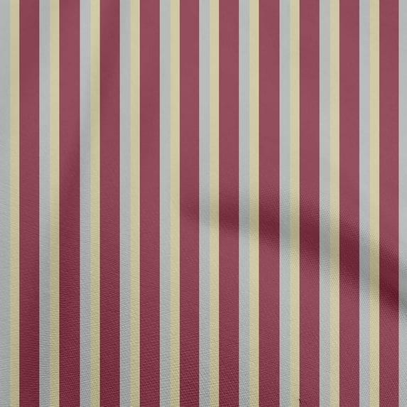 oneOone Georgette Viscose Light Pink Fabric Stripes Diy Clothing Quilting Fabric Print Fabric By Yard 42 Inch Wide