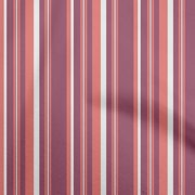 oneOone Georgette Viscose Magenta Fabric Stripes Quilting Supplies Print Sewing Fabric By The Yard 42 Inch Wide-6G
