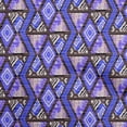 thumbnail image 1 of oneOone Georgette Viscose Medium Blue Fabric Geometric Mix Texture Craft Projects Decor Fabric Printed By The Yard 42 Inch Wide, 1 of 4