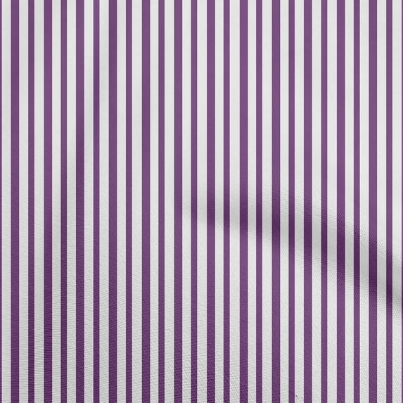 oneOone Georgette Viscose Purple Fabric Stripes Sewing Fabric By The Yard Printed Diy Clothing Sewing Supplies 42 Inch Wide
