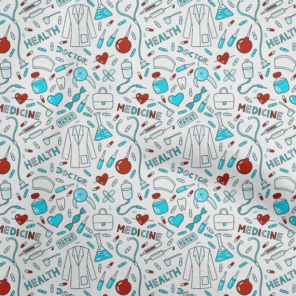 oneOone Georgette Viscose Red Fabric Tool Dress Material Fabric Print Fabric By The Yard 42 Inch Wide