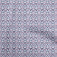thumbnail image 1 of oneOone Georgette Viscose Rose Pink Fabric Block Quilting Supplies Print Sewing Fabric By The Yard 42 Inch Wide-1F, 1 of 6