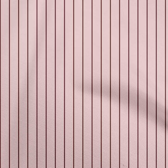 oneOone Georgette Viscose Rose Pink Fabric Stripes Sewing Fabric By The Yard Printed Diy Clothing Sewing Supplies 42 Inch Wide
