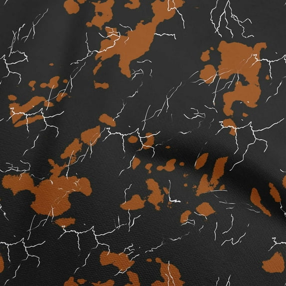 oneOone Georgette Viscose Rust Brown Fabric Abstracts Sewing Craft Projects Fabric Prints By Yard 42 Inch Wide