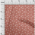 thumbnail image 1 of oneOone Georgette Viscose Strong Red Fabric Texture & Triangle Geometric Fabric For Sewing Printed Craft Fabric By The Yard 42 Inch Wide, 1 of 1