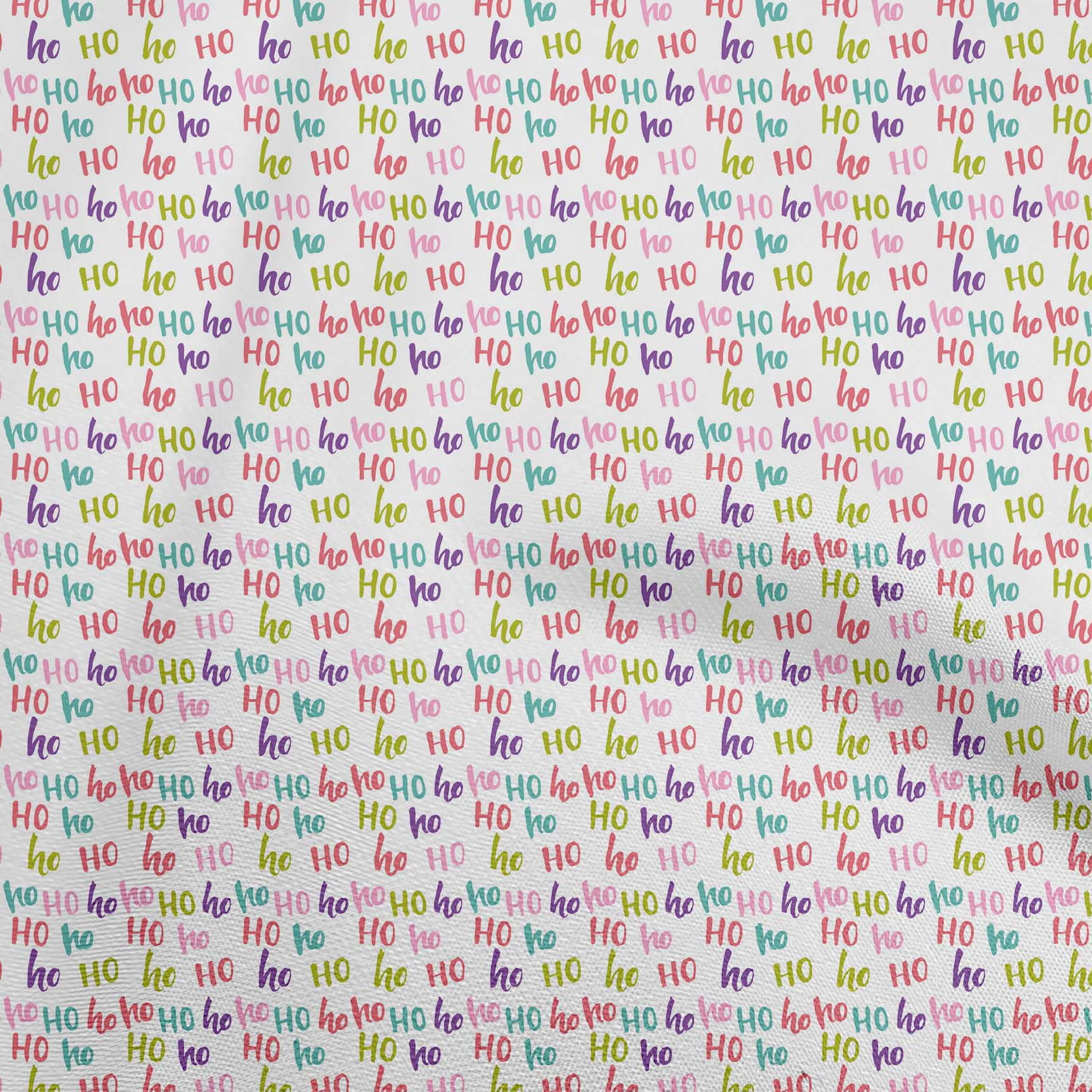 oneOone Georgette Viscose White Fabric Christmas Sewing Craft Projects Fabric Prints By Yard 42 Inch Wide