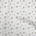 thumbnail image 1 of oneOone Georgette Viscose White Fabric Floral Sewing Material Print Fabric By The Yard 42 Inch Wide, 1 of 4