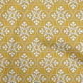 thumbnail image 1 of oneOone Georgette Viscose Yellow Fabric Block Sewing Craft Projects Fabric Prints By Yard 42 Inch Wide, 1 of 6
