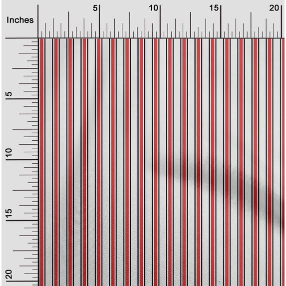 oneOone Organic Cotton Poplin Twill Fabric Awning Stripe Decor Fabric Printed BTY 42 Inch Wide