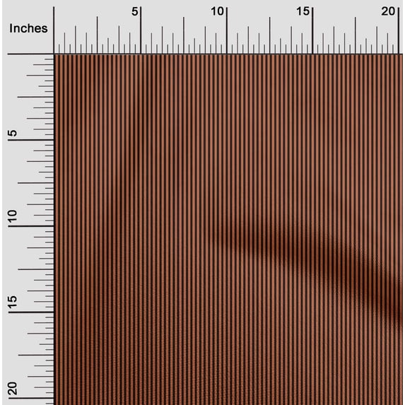 oneOone Organic Cotton Poplin Twill Fabric Awning Stripe Print Sewing Fabric BTY 42 Inch Wide