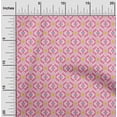 thumbnail image 1 of oneOone Organic Cotton Poplin Twill Fabric Aztec Geometric Fabric Prints By Yard 42 Inches Wide, 1 of 4