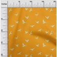 thumbnail image 1 of oneOone Organic Cotton Poplin Twill Fabric Bird Ikat Decor Fabric Printed BTY 42 Inch Wide, 1 of 4