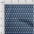 thumbnail image 1 of oneOone Organic Cotton Poplin Twill Fabric Geometric Ikat Print Sewing Fabric BTY 42 Inch Wide, 1 of 4