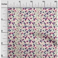 thumbnail image 1 of oneOone Organic Cotton Poplin Twill Fabric Ikat Stripe|Diamond & Triangle Geometric Fabric Prints By Yard 42 Inches Wide, 1 of 4