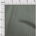 thumbnail image 1 of oneOone Organic Cotton Poplin Twill Fabric Leaves & Floral Block Printed Fabric 1 Yard 42 Inch Wide, 1 of 4