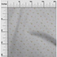 thumbnail image 1 of oneOone Organic Cotton Poplin Twill Fabric Leaves & Flower Floral Printed Craft Fabric BTY 42 Inch Wide, 1 of 4