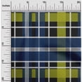 thumbnail image 1 of oneOone Organic Cotton Poplin Twill Fabric Madras Check Print Fabric BTY 42 Inch Wide, 1 of 4