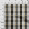 thumbnail image 1 of oneOone Organic Cotton Poplin Twill Fabric Madras Check Print Fabric By Yard 42 Inch Wide, 1 of 4