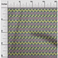 thumbnail image 1 of oneOone Organic Cotton Poplin Twill Fabric Ogee Ikat Decor Fabric Printed BTY 42 Inch Wide, 1 of 4