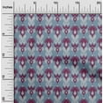 thumbnail image 1 of oneOone Organic Cotton Poplin Twill Fabric Paisley Ikat Print Fabric By Yard 42 Inch Wide, 1 of 4