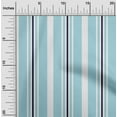 thumbnail image 1 of oneOone Organic Cotton Poplin Twill Fabric Stripe Print Fabric By The Yard 42 Inch Wide, 1 of 4