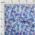 thumbnail image 1 of oneOone Organic Cotton Poplin Twill Fabric Texture Watercolor Print Fabric By Yard 42 Inch Wide, 1 of 4