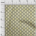 thumbnail image 1 of oneOone Organic Cotton Voile Fabric Argyle Geometric Print Fabric By Yard 42 Inches Wide, 1 of 4