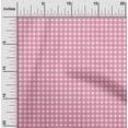 thumbnail image 1 of oneOone Cotton Silk Fabric Gingham Check Printed Craft Fabric BTY 42 Inch Wide, 1 of 4