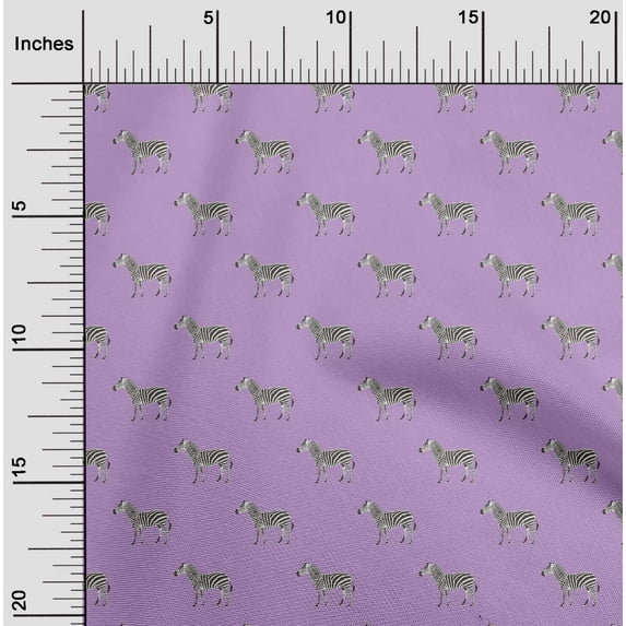 oneOone Organic Cotton Voile Fabric Printed Fabric 1 Yard 42 Inch Wide