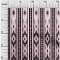 thumbnail image 1 of oneOone Organic Cotton Voile Fabric Stripe & Geometric Ikat Decor Fabric Printed BTY 42 Inch Wide, 1 of 4