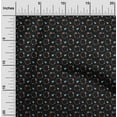 thumbnail image 1 of oneOone Polyester Lycra Black Fabric Feather Feather Dresses Material Fabric Print Fabric By The Yards 56 -Inch Wide, 1 of 4