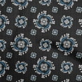 thumbnail image 1 of oneOone Polyester Lycra Black Fabric Florals Craft Projects Decor Fabric Printed By The Yard 56 Inch Wide, 1 of 6