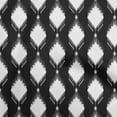thumbnail image 1 of oneOone Polyester Lycra Black Fabric Ikat Sewing Fabric By The Yard Printed Diy Clothing Sewing Supplies 56 Inch Wide, 1 of 6